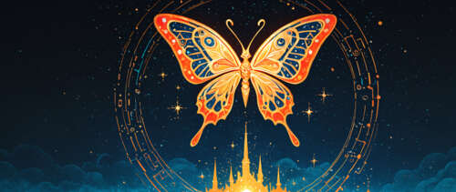 Ein kunstvolles, goldenes, kreisförmiges Artefakt mit schaltungsmäßigen Mustern und... Telefon