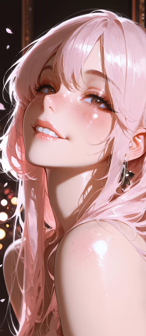 Digitale Illustration von Neopolitan aus der Serie RWBY, einer jungen Frau mit halb... Poco C40