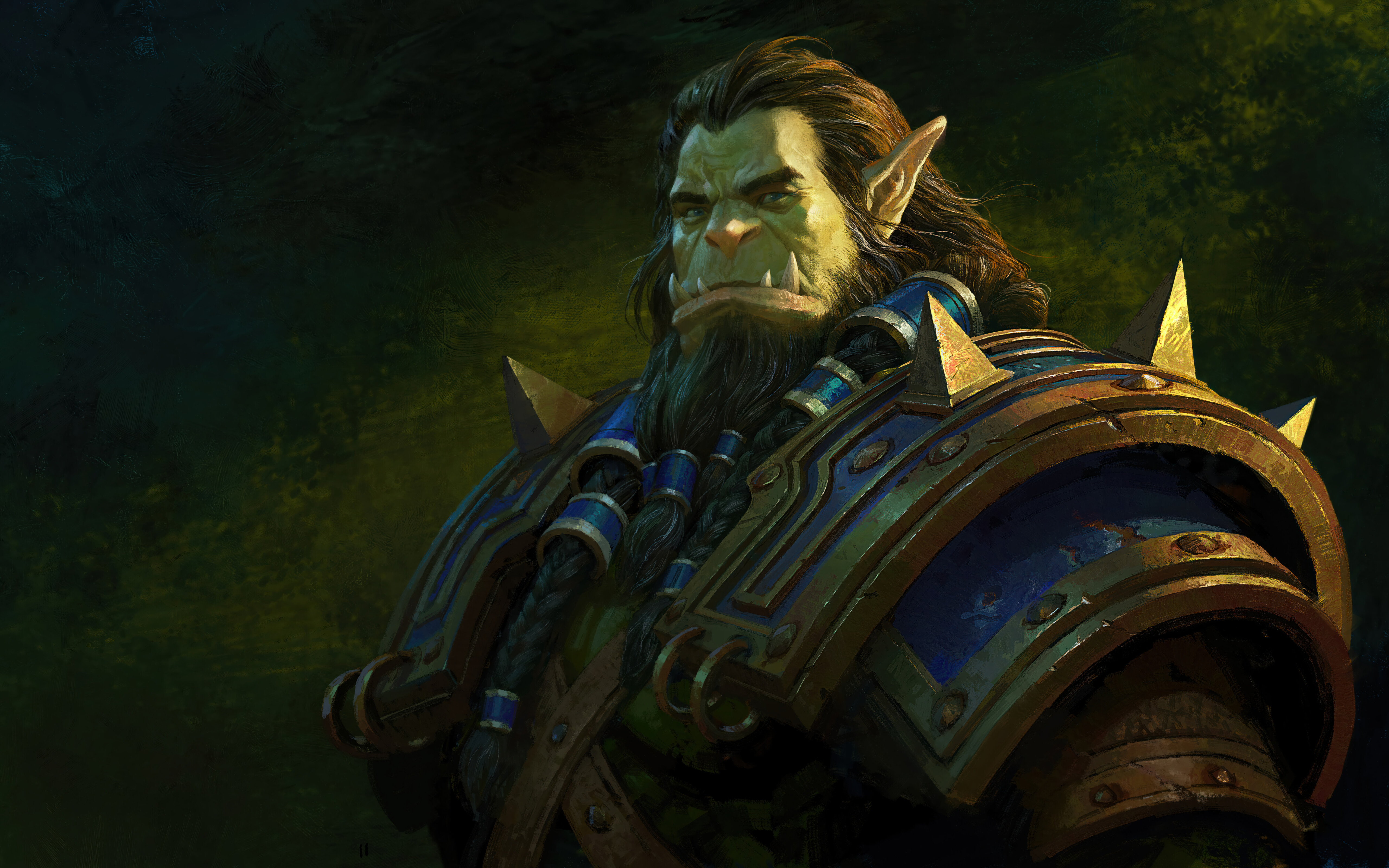 Thrall, der berühmte Ork-Schamane aus World of Warcraft.