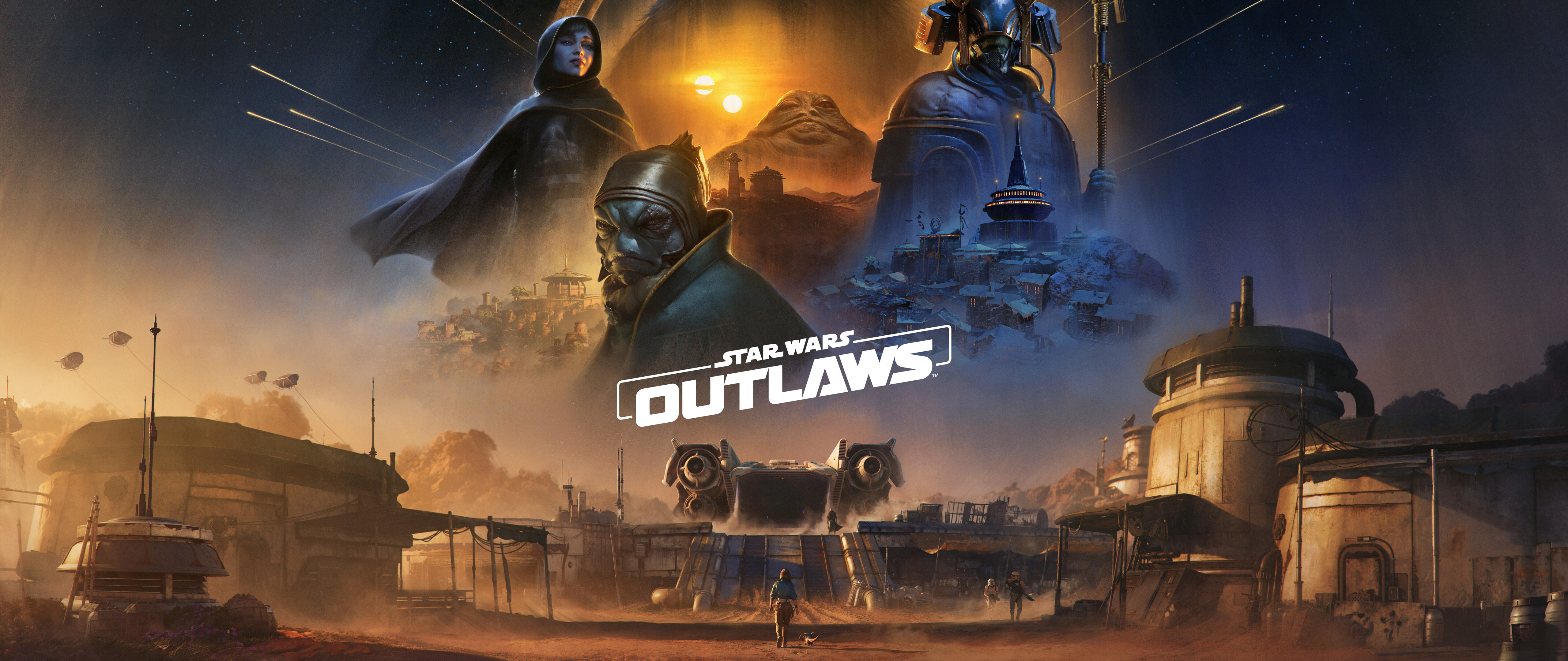 Eine filmische Aufnahme von Kay Vess aus dem Videospiel Star Wars Outlaws.