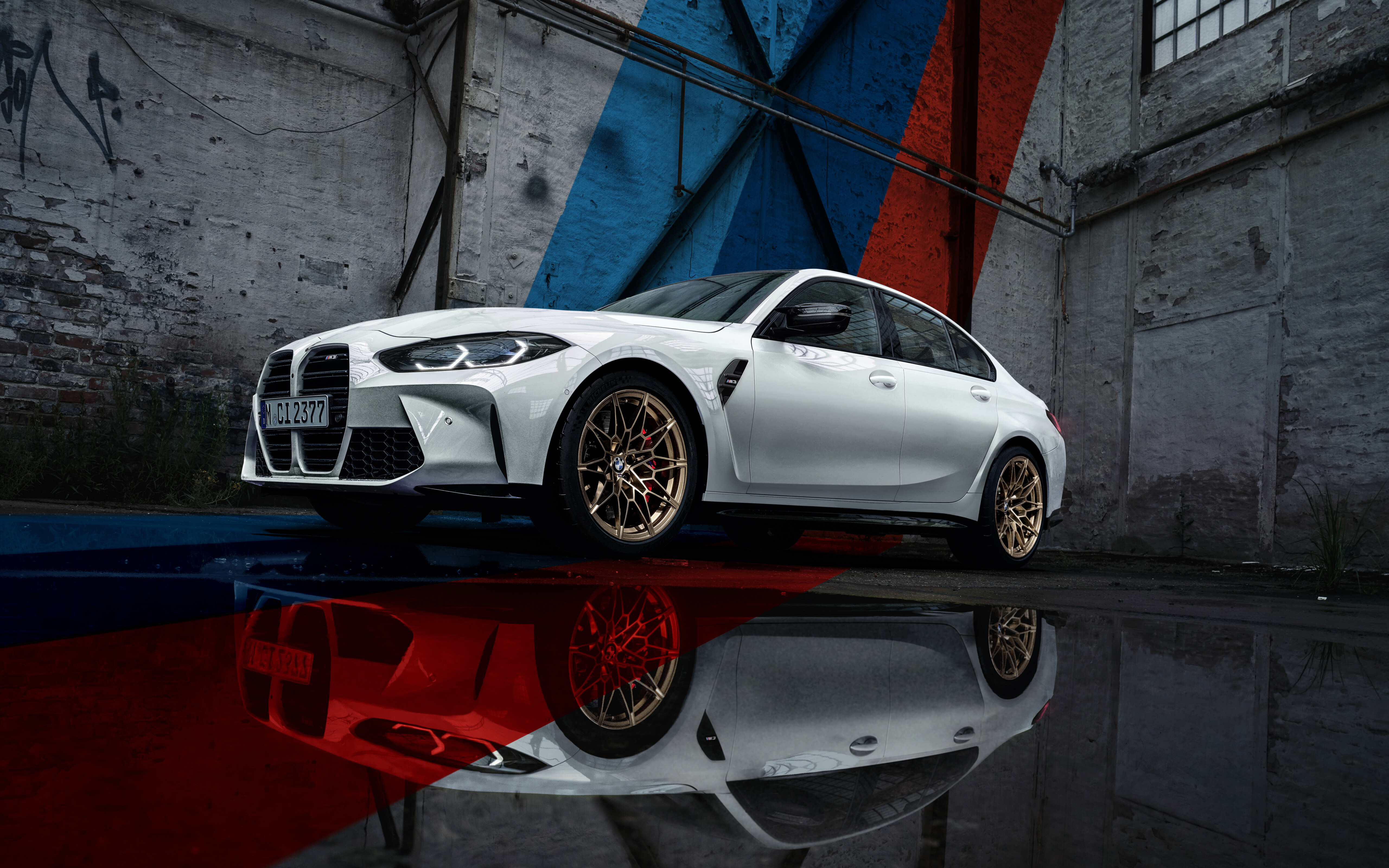 Ein elegantes und leistungsstarkes Luxus-Sportmodell, der BMW M3.